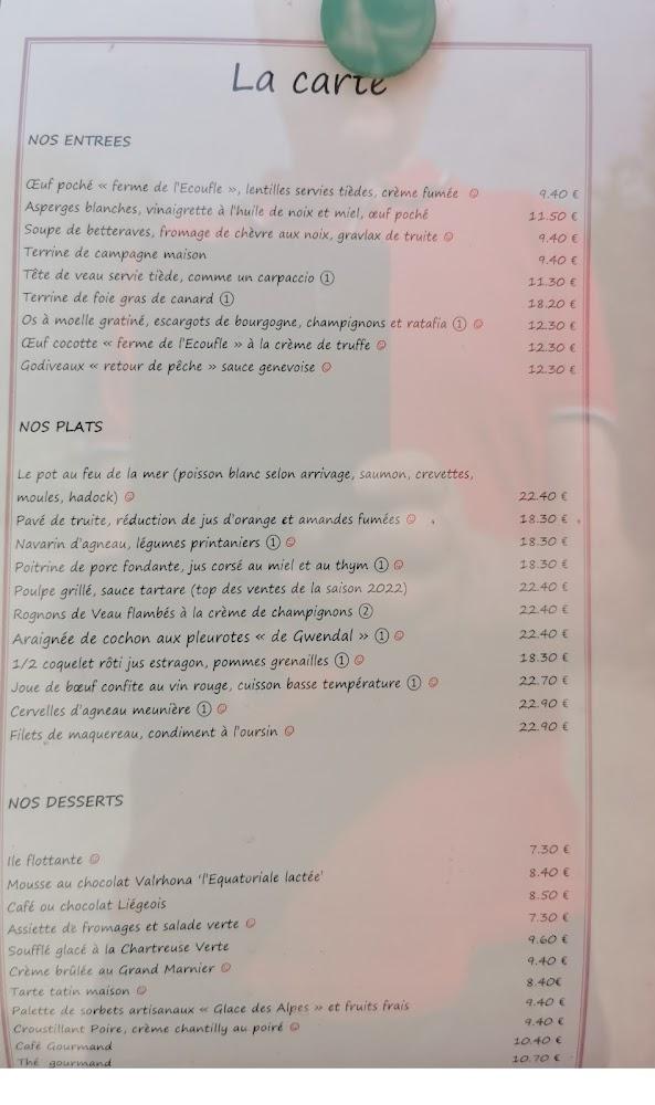 Les 3 étangs - Menu Image 1