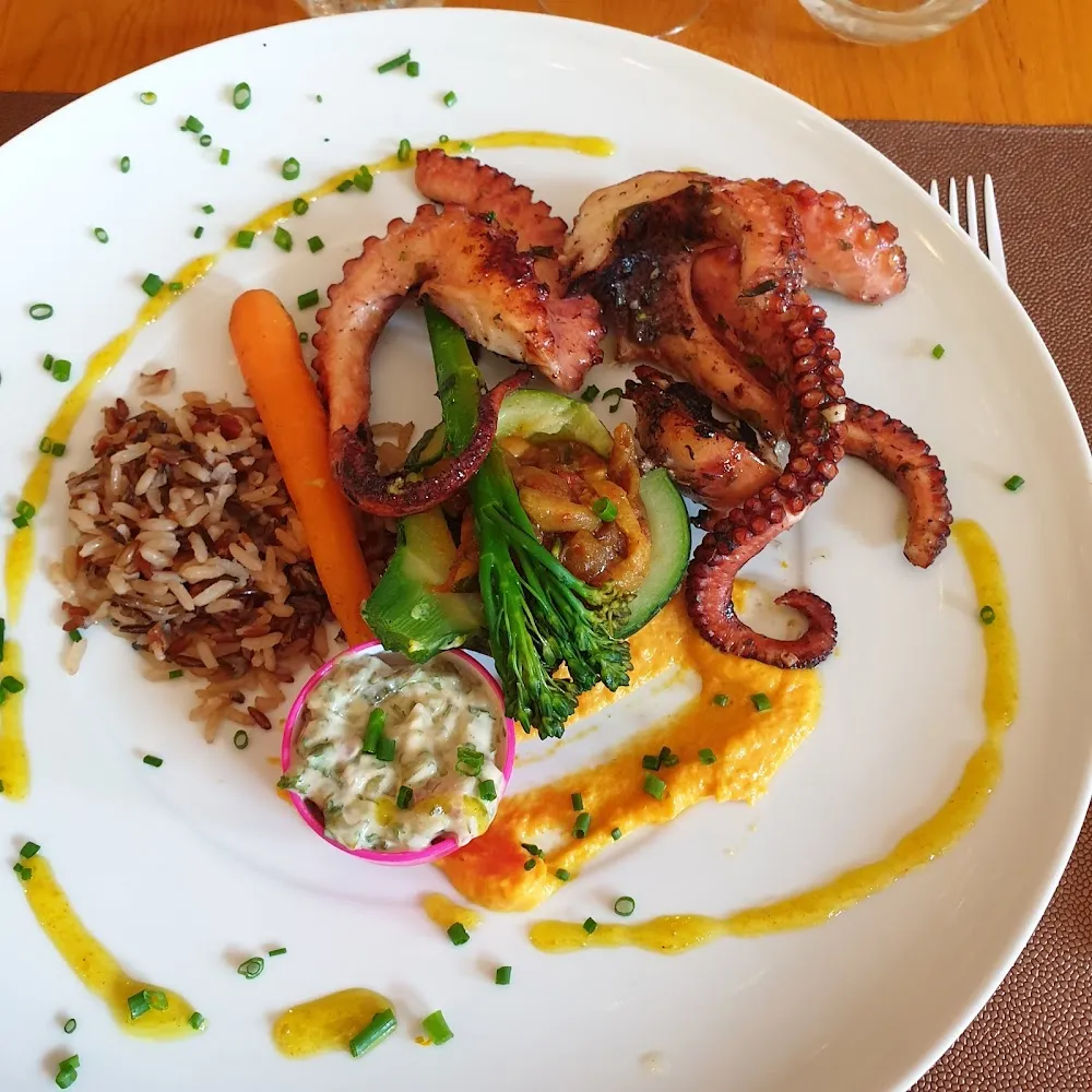 Poulpes Grillés A la Sauce Tartare